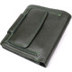 Вертикальный женский кошелек из натуральной кожи ST Leather 23070 Зеленый фото