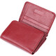 Компактный женский кошелек из натуральной кожи ST Leather 23073 Бордовый фото