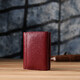 Компактный женский кошелек из натуральной кожи ST Leather 23073 Бордовый фото