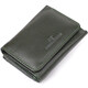 Маленький кошелек удобного формата из натуральной кожи ST Leather 23076 Зеленый фото