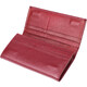 Практичный вертикальный кошелек из натуральной кожи ST Leather 23085 Бордовый фото