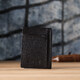 Мужской кошелек для карточек из натуральной кожи ST Leather 23091 Черный фото
