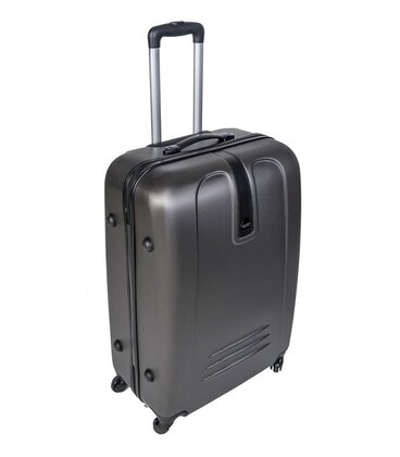 Чемодан Gravitt 168 маленький S графитовый фото, картинка, изображение