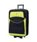 Чемодан Bonro Style большой L черно-салатовый фото, картинка, изображение
