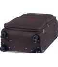 Чемодан Wings 1708 Mini коричневый 4 колесный фото, картинка, изображение
