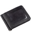 Кожаный мужской зажим на магните ST Leather 18937 Черный