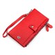 Кошелек женский ST Leather 18381 (ST420) многофункциональный Красный фото