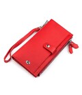 Кошелек женский ST Leather 18381 (ST420) многофункциональный Красный