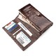 Кошелек женский ST Leather 18431 (S9001A) лакированная кожа Коричневый фото