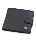 Мужской кошелек ST Leather 18339 (ST138) очень стильный Черный