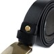 Ремень мужской автомат сasual Vintage 20122 Черный фото