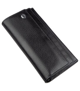 Універсальний гаманець-візитниця ST Leather 18951 Чорний