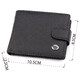 Мужской кошелек ST Leather 18316 (ST114) кожаный Черный фото