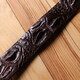 Ремень-автомат CROCODILE LEATHER 18240 из натуральной кожи крокодила Коричневый фото