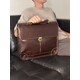 Сумка мужская Vintage 14085 для ноутбука Коричневая фото