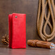 Вертикальный кошелек на кнопке женский ST Leather 19202 Красный фото