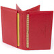 Визитница-книжка ST Leather 19214 Красная фото