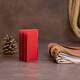 Визитница-книжка ST Leather 19214 Красная фото