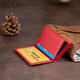 Визитница-книжка ST Leather 19214 Красная фото