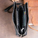 Вместительный клатч на два отделения женский ST Leather 19246 Черный фото