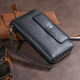 Кошелек из кожи на защелке ST Leather 19339 Черный фото
