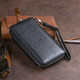Кошелек из кожи на защелке ST Leather 19339 Черный фото