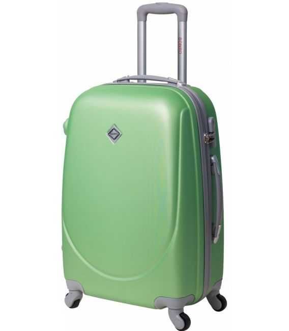 Валіза Bonro Smile середня M салатова - картинка, зображення, фото валізи