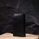 Вертикальный бумажник для мужчин из натуральной кожи ST Leather 19420 Черный фото