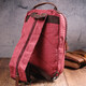 Оригинальный рюкзак из текстиля 21256 Vintage Малиновый фото