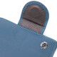 Красивое кожаное портмоне с монетницей снаружи для стильных женщин ST Leather 19457 Бирюзовый фото