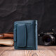 Красивое кожаное портмоне с монетницей снаружи для стильных женщин ST Leather 19457 Бирюзовый фото