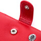 Яркое женское портмоне с блоком для карт из натуральной кожи ST Leather 19471 Красный фото
