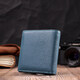 Стильный женский кошелек среднего размера из натуральной кожи ST Leather 19497 Бирюзовый фото