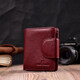 Женский кошелек вертикального типа из натуральной кожи ST Leather 22452 Бордовый фото