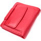 Женский яркий кошелек вертикального типа из натуральной кожи ST Leather 22453 Красный фото
