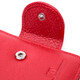 Женский яркий кошелек вертикального типа из натуральной кожи ST Leather 22453 Красный фото
