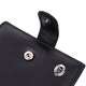 Бумажник мужской среднего размера из натуральной кожи ST Leather 22473 Черный фото