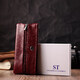 Вместительная ключница из натуральной кожи ST Leather 22508 Бордовый фото