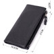 Женский кошелек-клатч с двумя молниями из натуральной кожи ST Leather 22527 Черный фото