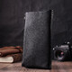 Женский кошелек-клатч с двумя молниями из натуральной кожи ST Leather 22527 Черный фото