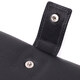 Лаконичный женский вертикальный кошелек-клатч из натуральной кожи ST Leather 22537 Черный фото