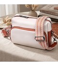 Удобная сумка для женщин на каждый день из натуральной кожи Vintage 22589 Белая