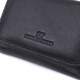 Красивое женское портмоне с монетницей из натуральной кожи ST Leather 22728 Черный фото