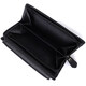 Практичный кошелек с монетницей из натуральной кожи ST Leather 22740 Черный фото