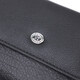 Практичный кошелек с монетницей из натуральной кожи ST Leather 22740 Черный фото