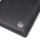 Стильная обложка на паспорт универсального формата из натуральной кожи ST Leather 23078 Черный фото