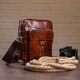 Сумка cтильная мужская Vintage 14829 Коричневая фото