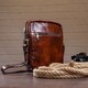 Сумка cтильная мужская Vintage 14829 Коричневая фото