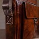 Сумка cтильная мужская Vintage 14829 Коричневая фото