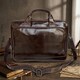 Кожаная сумка для ноутбука работы поездок и документов Vintage 14152 Коричневая фото